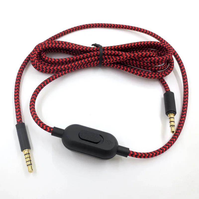 VBESTLIFE Câble Audio pour écouteurs, pour G Pro G Pro X G433 G233, Cordon D'écouteur Tissé Universel avec Contrôle du Volume(Le Noir VBESTLIFE Câble Audio pour écouteurs, pour G Pro G Pro X G433 G233, Cordon D'écouteur Tissé Universel avec Contrôle du Volume(Le Noir