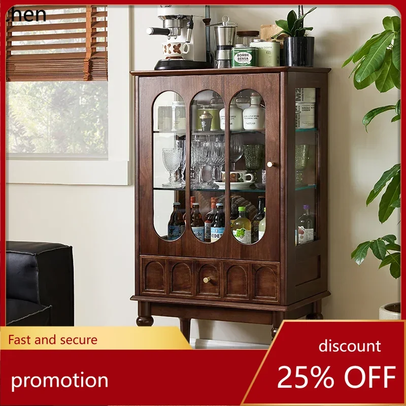 

HT деревянный винный шкаф, витрина, настенная стойка для гостиной, дома, стеклянный винный шкаф, телевизор