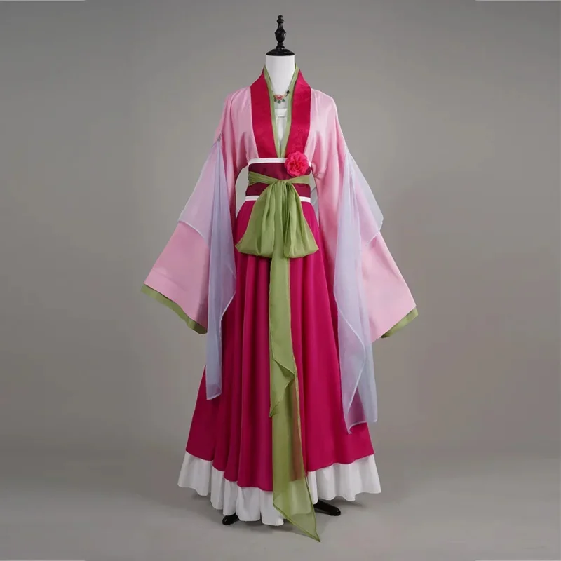 25 КОЗИНОВЫЙ АКЦИЯ Maomao Косплей Костюм Аниме The Apothecary Diaries【XS-4XL】SR Женский Милый Костюм Маомао Парик Плюс Размер