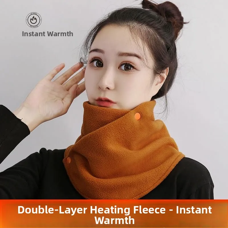 

Универсальный женский шарф-маска для лица, ветрозащитный, для зимнего велоспорта, с креплением на уши, универсальный, для защиты от ветра