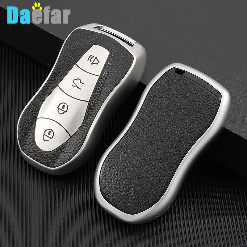 TPU Smart Remote Car Key Fob Case for Car for Geely Tugella Azkarra Xingyue Boyue Pro Key Shell Holder Keychain Protector