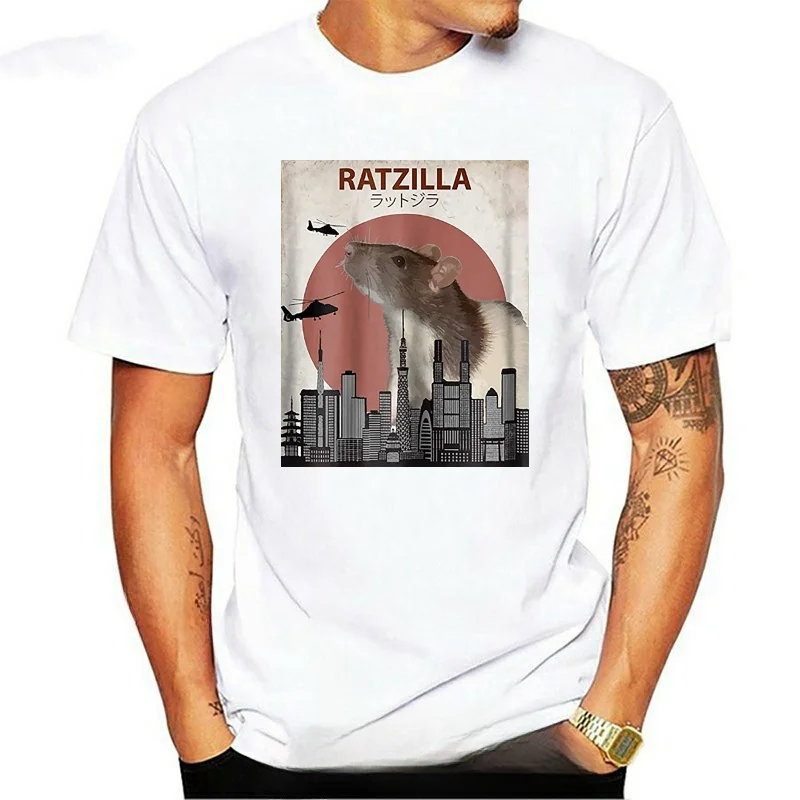 Новинка 2024, последняя мужская футболка, модная летняя коллекция 2024, забавная фотография, симпатичная японская мышь, отличный подарок для влюбленных