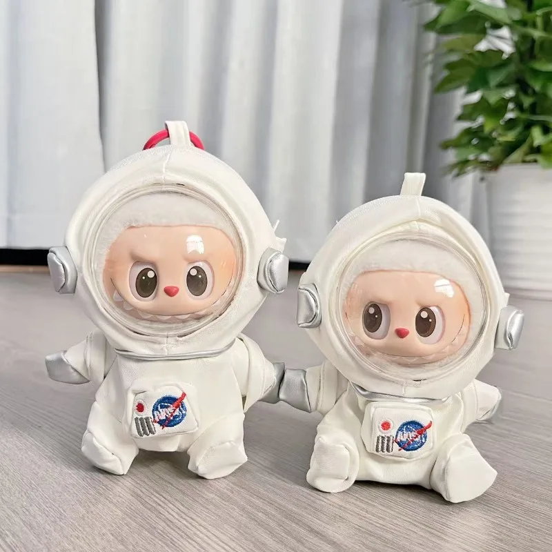 

Astronaut Doll One-piece Suit Set, Suitable for 6.69-inch LABUBU, Creative Doll Accessory Pendants, Cute Holiday Gift Souvenirs