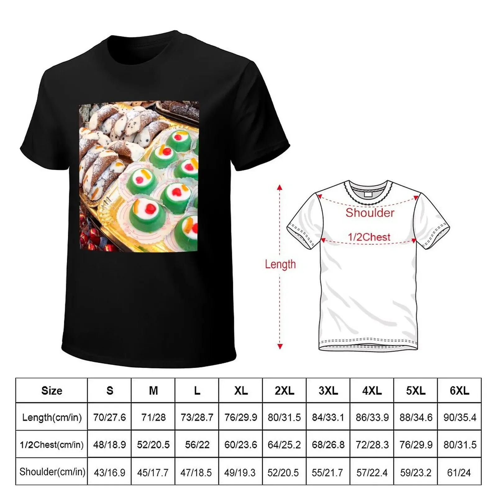 Sicilian cannoli and cassata T-Shirt graphics basketball graphic tees oversized graphic tee blue archive shirts graphic tee men