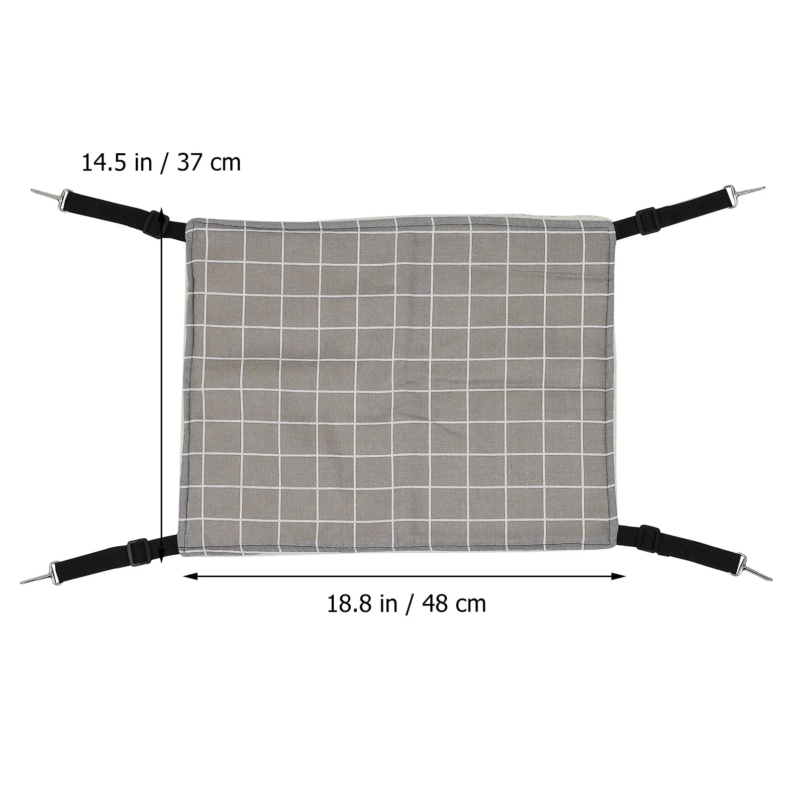 Hanging Pet Bed Cat Hammock Wide Entry Design for Easy Access Space Saving Cage Mountable Warm Winter Sleeping Spot Quick Dry view 6