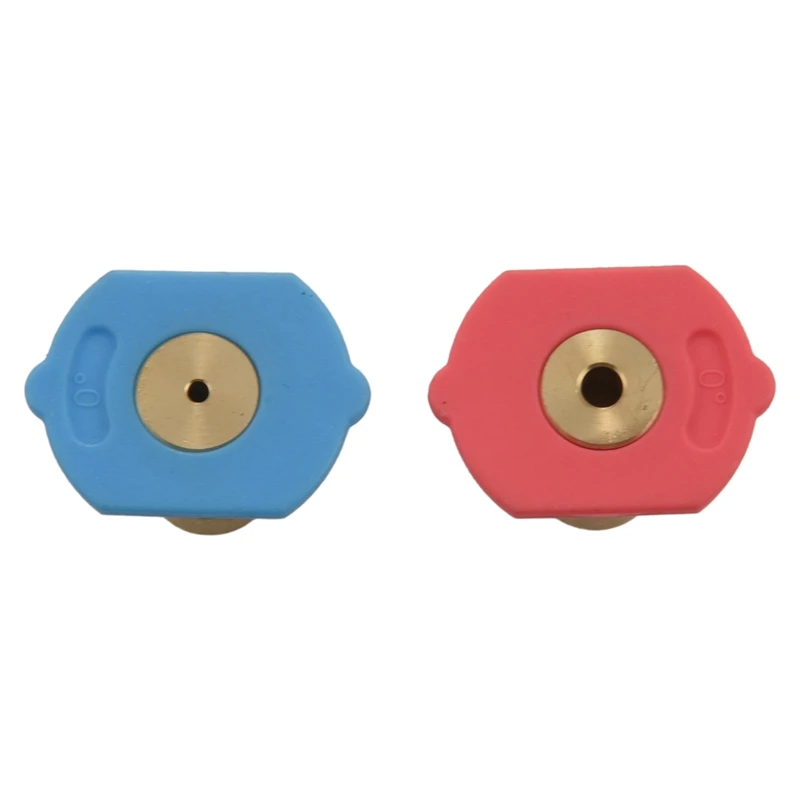 Puntas de boquilla de conexión rápida de segunda historia para lavadora de energía, chorro de jabón y enjuague, boquilla de largo alcance, 1/4 pulgadas, 4000Psi, 2 paquetes