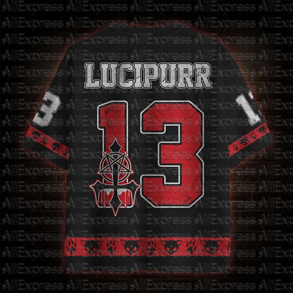 2026 New Movie Sports Fashion Adult and Children's Short Sleeve V-neck Street Eye Clothing Gothic Style Horror Fans Gift
