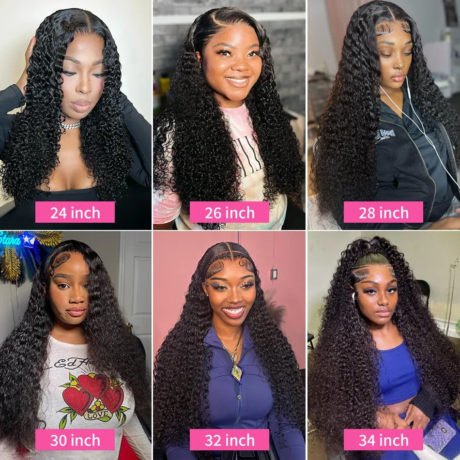 فضفاض موجة عميقة 28 30 بوصة 100% حزم الشعر البشري الخام 1/3/4 حزم لحمة مزدوجة نسج عذراء الشعر البرازيلي المياه الخام مجعد