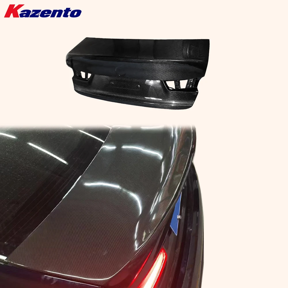 

For BMW 2019-2023 3 Series Sedan 4D G20 Ducktail Rear Boot Trunk Carbon Fiber