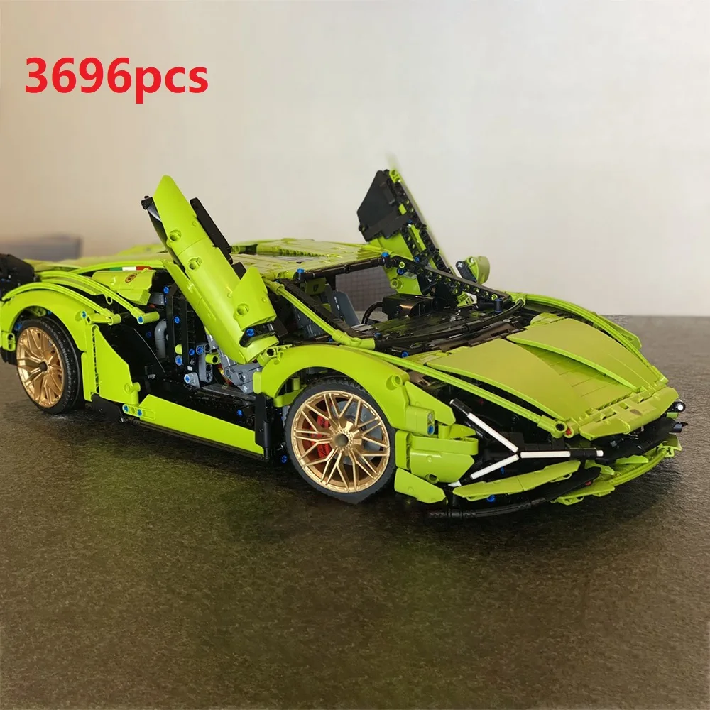 オリジナルボックス付き 3696 個テクニカルビルディングブロック互換性 42115 レンガモデルプロジェクトスポーツカーのおもちゃ男の子ギフト用