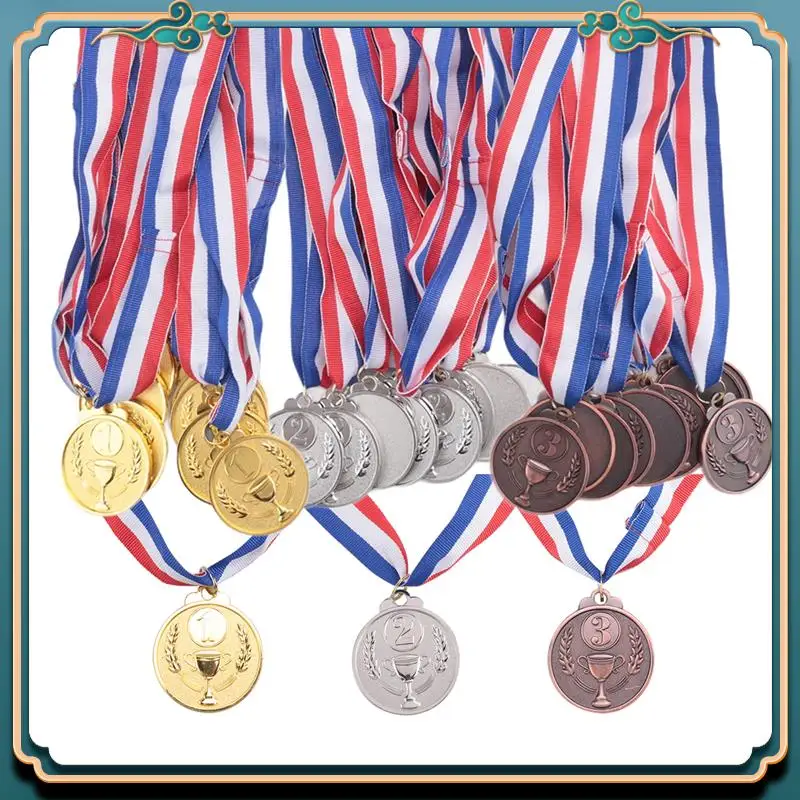 

30Pcs Award Medals Gold Silver Bronze Winner Medals Awards 1St 2Nd 3Rd Prizes For Competitions