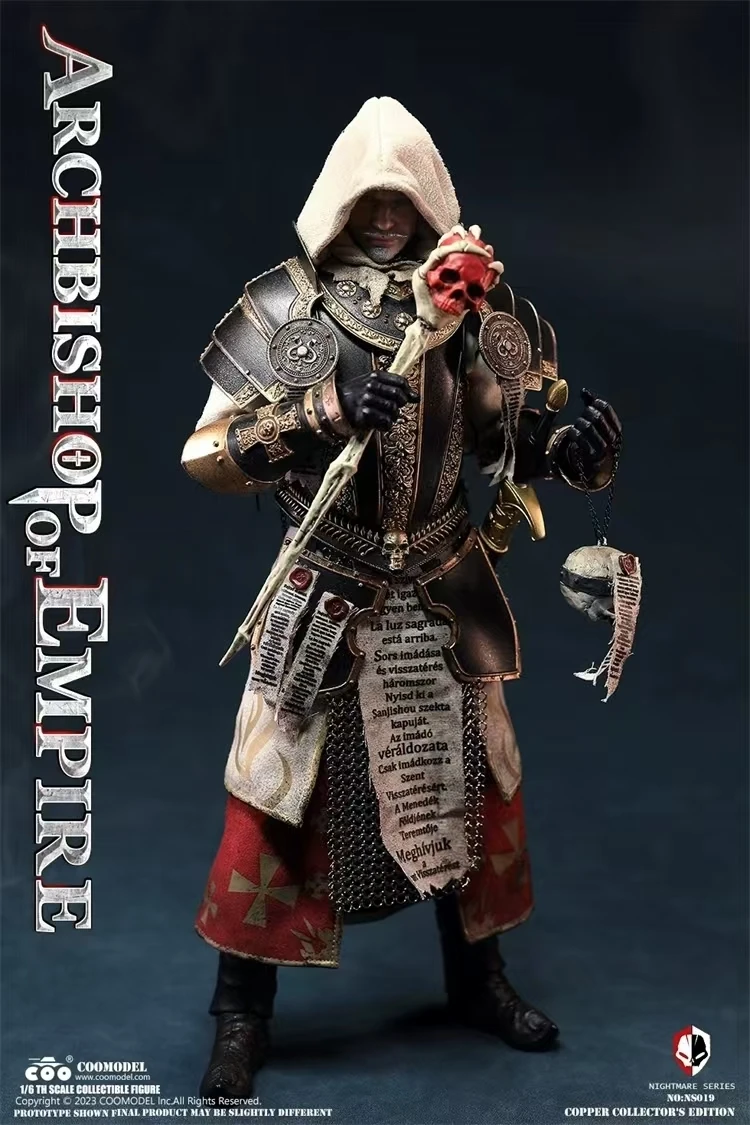 

【MT】COOMODEL NS019 NIGHTMARE SERIES ARCHBISHOP OF EMPIRE Коллекционное издание из чистой меди, фигурка аниме-персонажа в масштабе 1/6