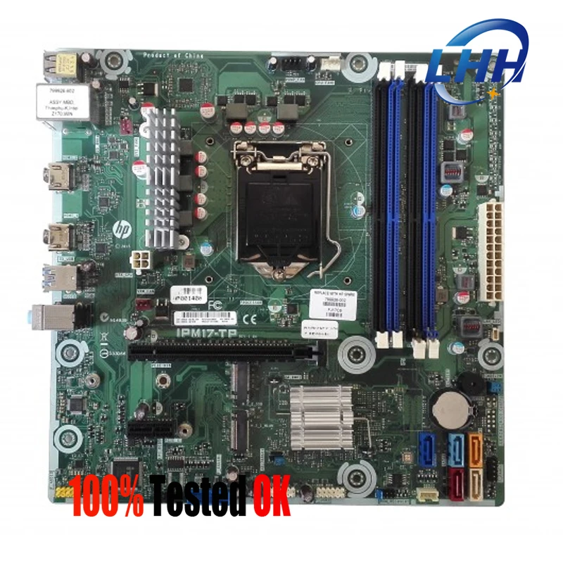 

IPM17-TP 799926-602 799926-002 Mainboard for HP Envy 750 and Omen 860 Motherboard LGA1151