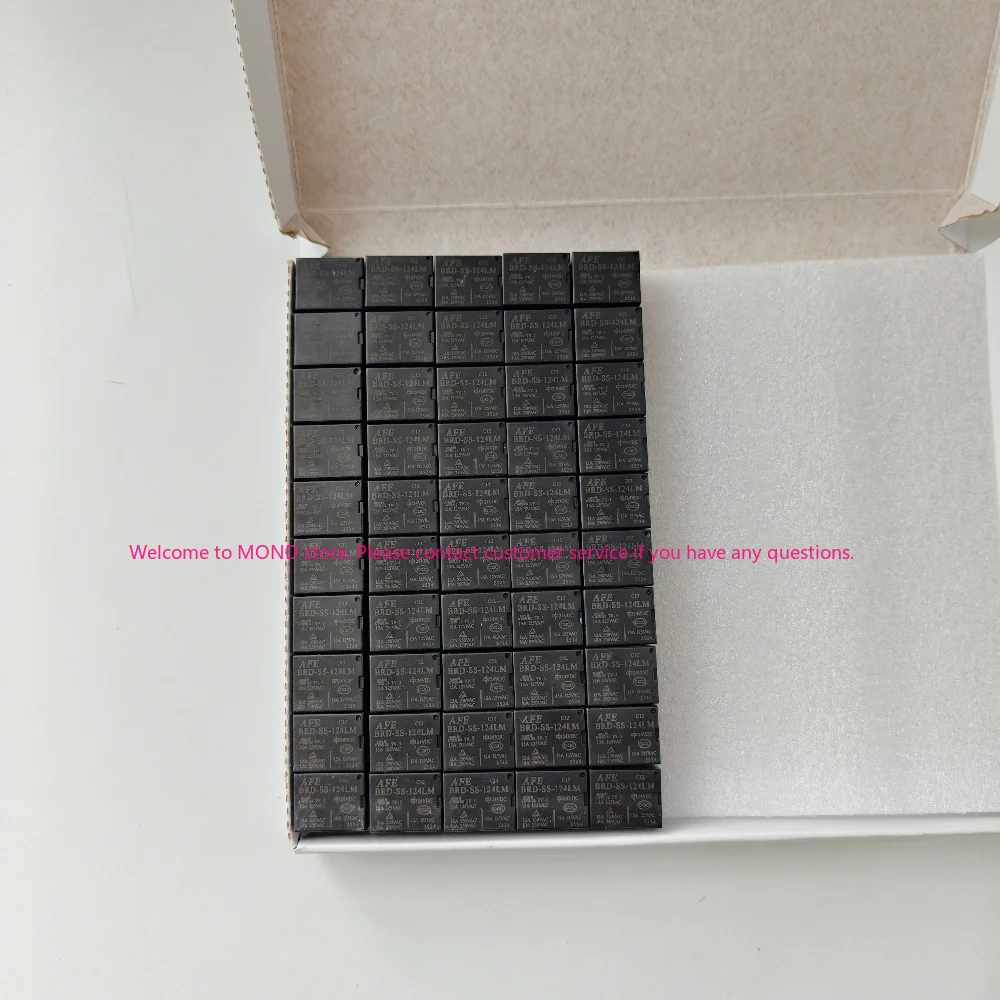 Relay AFE  50pcs  BRD-SS-112LM 12VDC BRD-SS-124LM 24VDC BRD-SS-124LMF 4-pin New