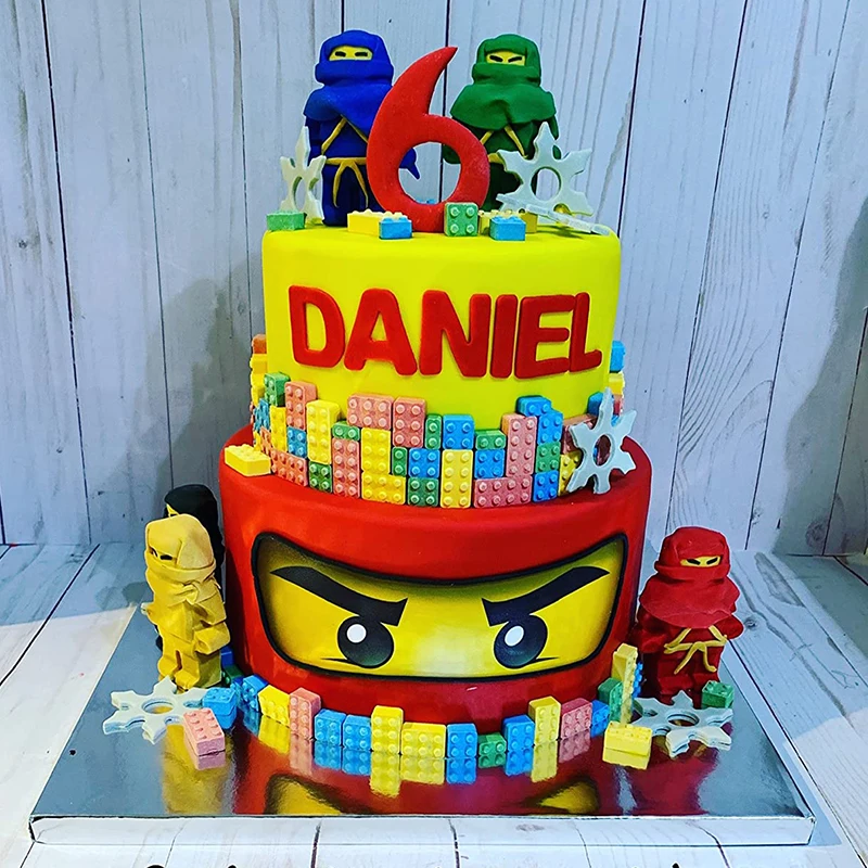 Block Silikonform Gebäude Ziegel Roboter Schokolade Gelee Eiswürfel Tablett Kuchen Dekoration Cupcake Topper Kinder Geburtstag Party Auto – Detail 9