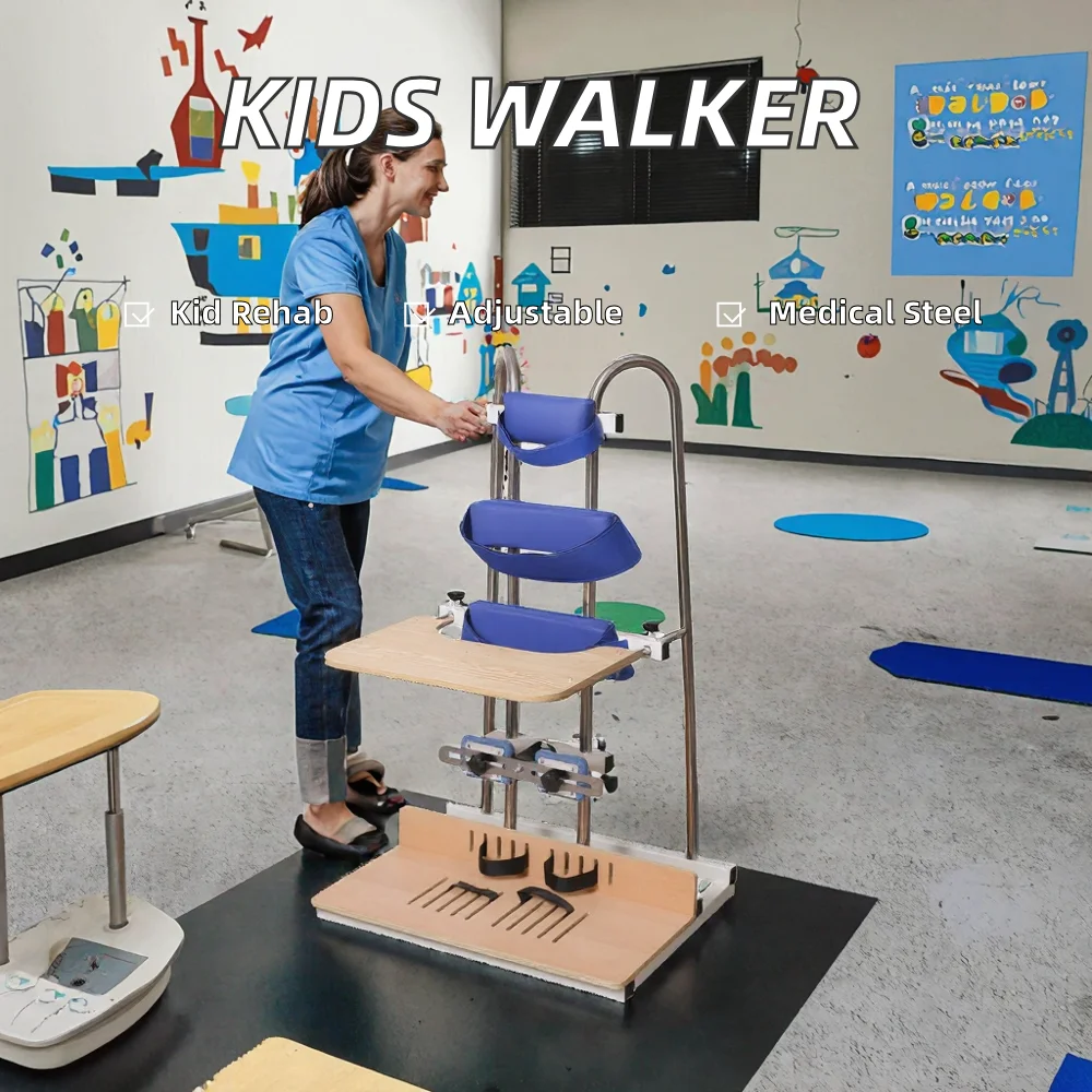 Coolfull Wheelchair Rehabilitation Equipment Orthotics for Cerebral Palsy Hemiplegia Paralysis Lower Limb Training Stand