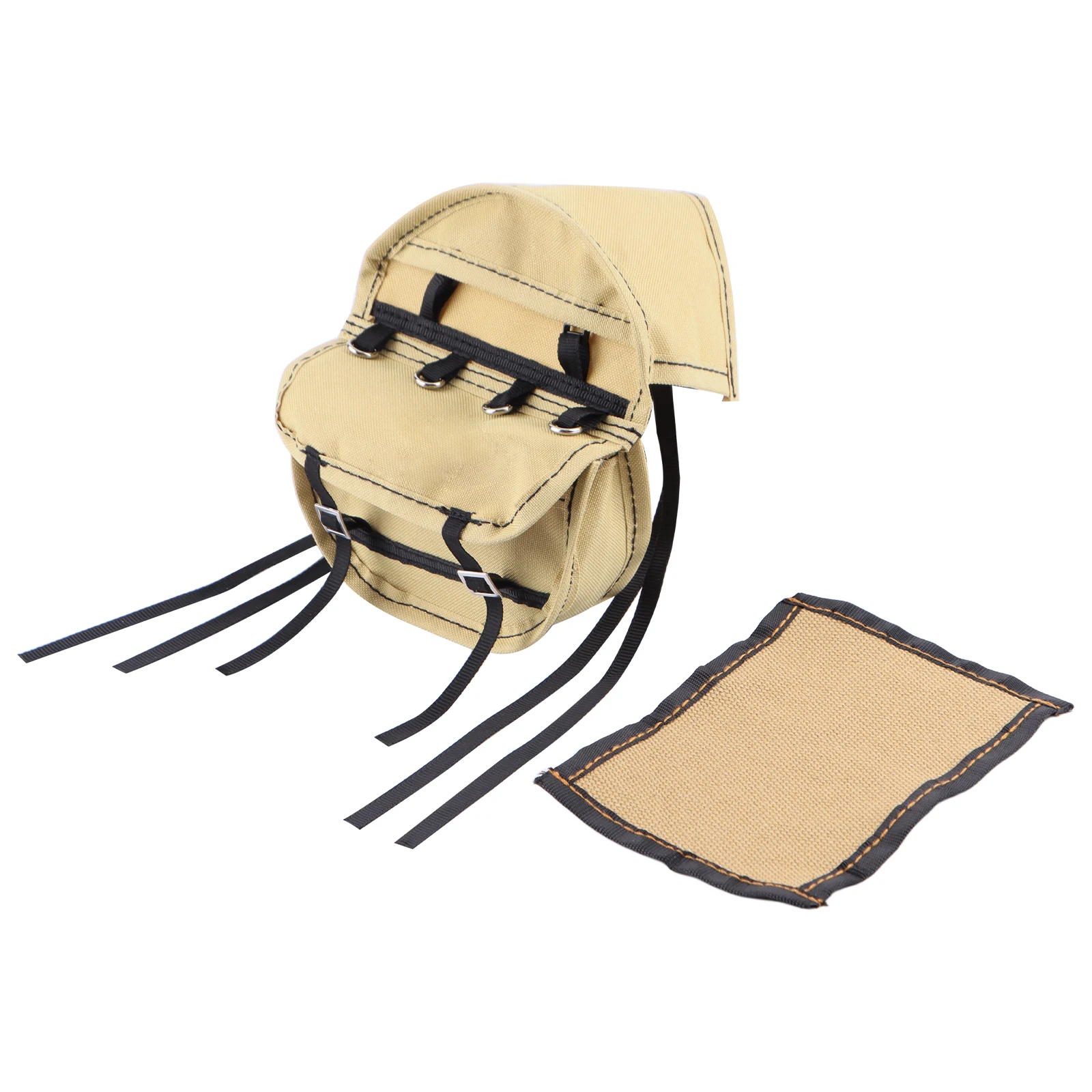 

DashRC RC Spare Tire Cover Bag, RC Accessories Part for 1/10 RC Crawler TRX4 SCX10 GEN7 GEN8 LC70 Upgrades Decoration