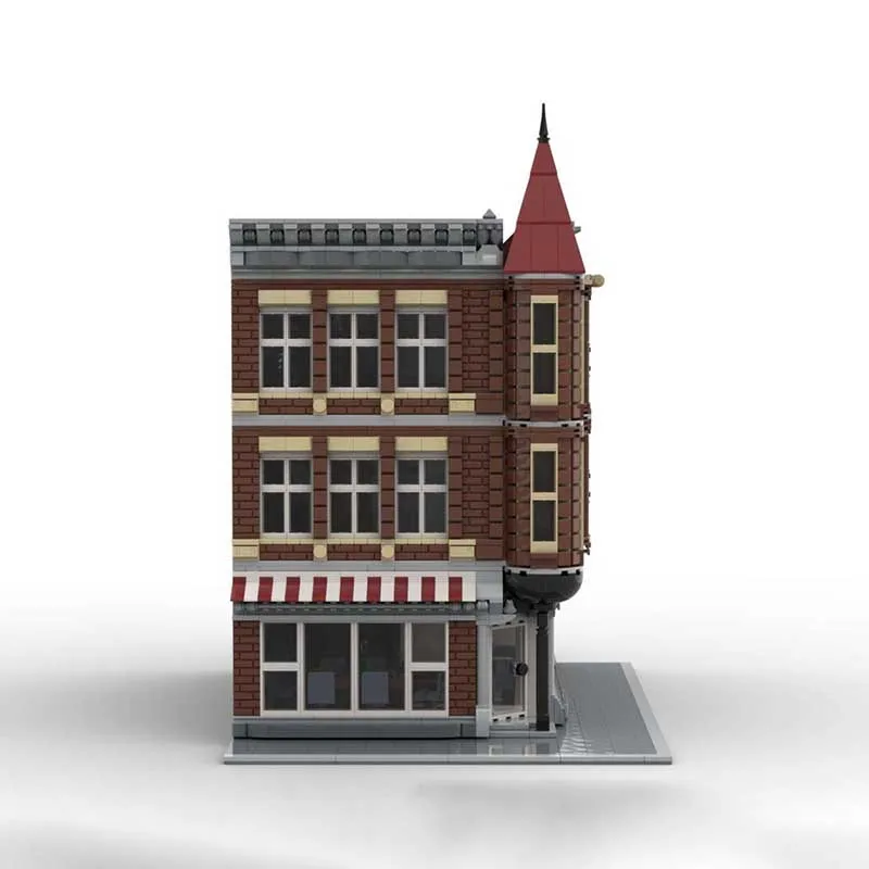 Stadt Street View Moc Gebäude Ziegel Viktorianischen Architektur Modell Gebäude Technologie Modulare Block DIY Weihnachten Spielzeug Geschenke