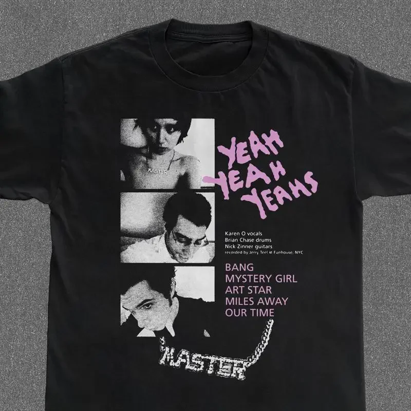 Vtg Yeah Yeahs Master T Shirt Size S To 5Xl In0316