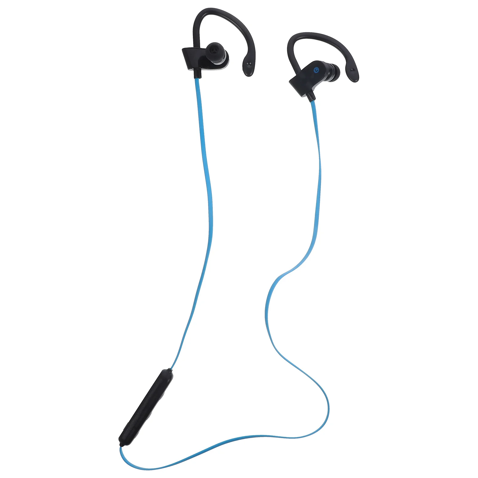 

Ear Hook Earphone 1.2M Tpe Cable Mic Control 10Mm Speaker 6U Copper Ring Stereo Headset For Phone Black Earphones Headset