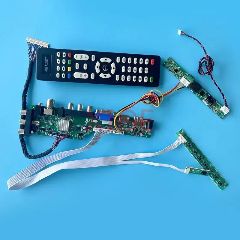 

Controller Board Fit LM215WF3 LM215WF4 LM215WF9 LM215WFA 1920*1080 Digital DVB 21.5" LCD Monitor Kit USB+DHMI+VGA+AV LVDS 30-Pin