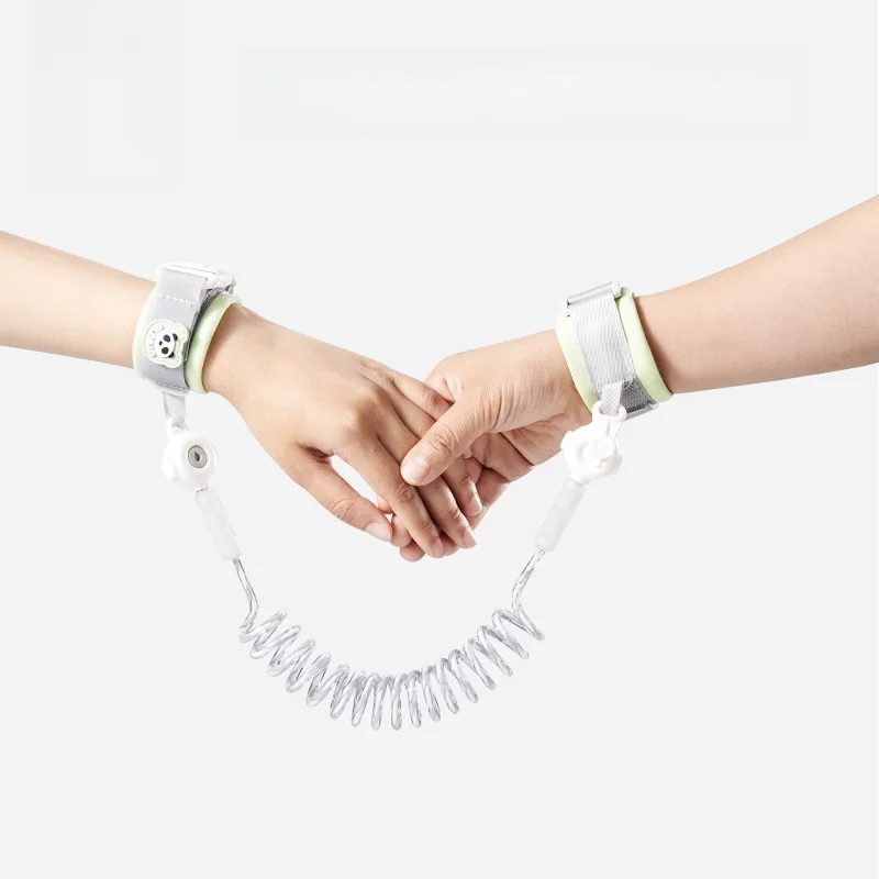 

OUYUN детский светоотражающий поводок на запястье с защитой от потери, прогулочный ремень для малышей 150 см 200 см 250 см