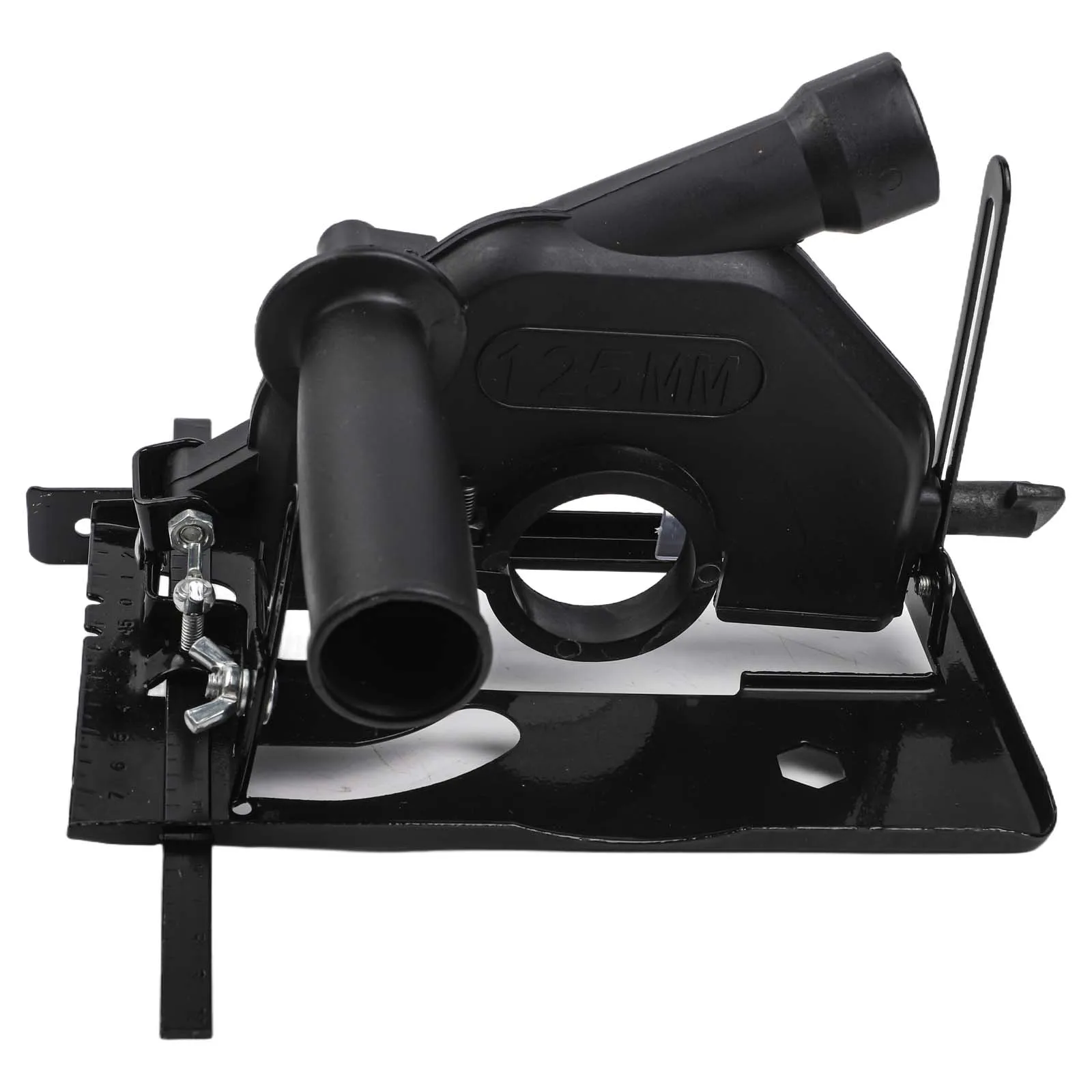 4pcs Angle Grinder Bracket With Wrench Dust Pipe Dust Collection Bag Set 90mm For 100~125mm Angle Grinder Power Tools Workshop