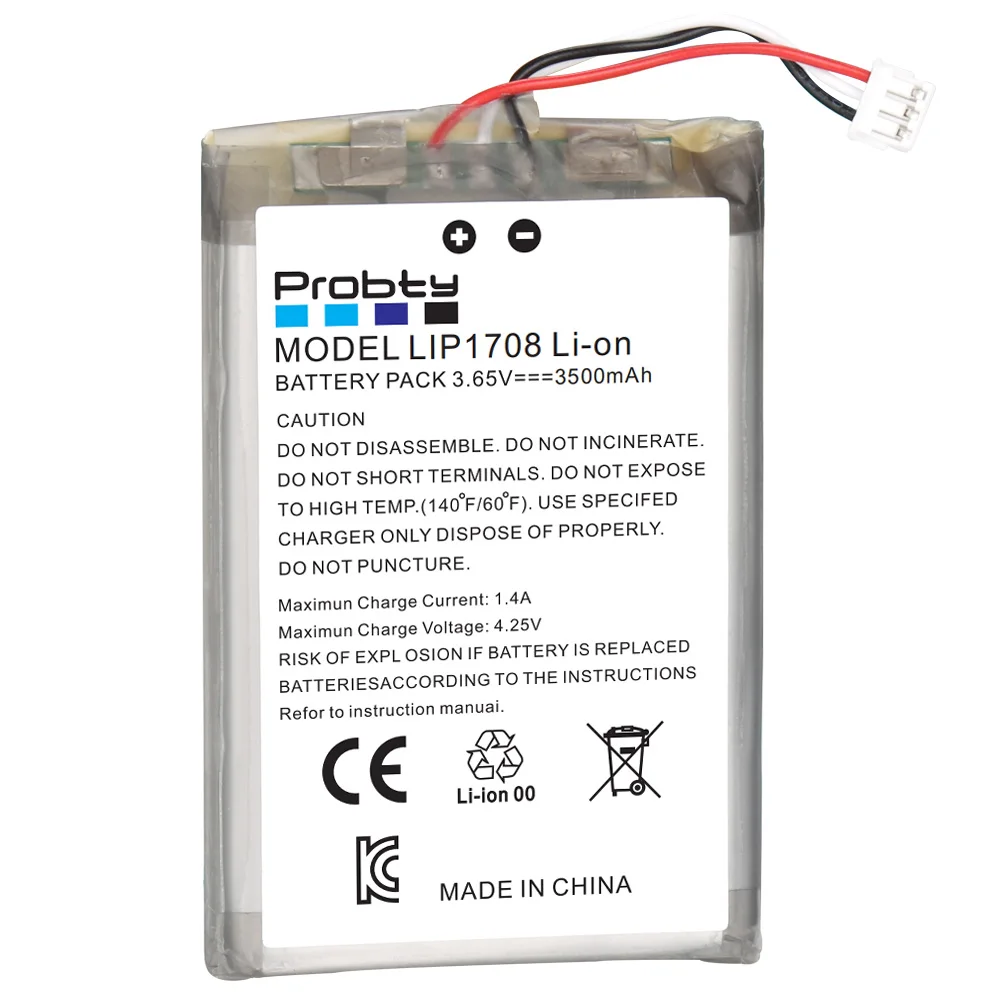 3500mAh Lithium PS5 Battery for Sony PS5 Controller DualSense Game Controller LIP1708