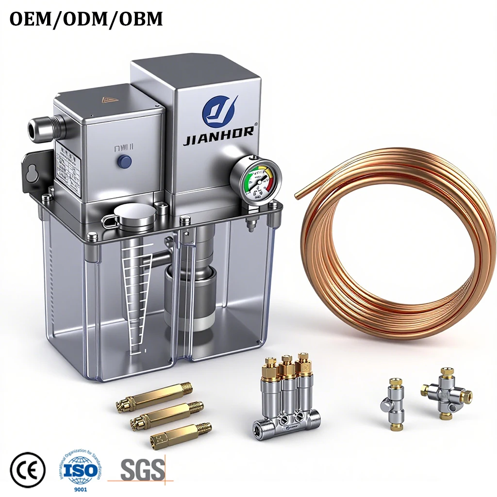 TLF التلقائي نظام تزييت الشحوم الزيتية الكهربائية 220 فولت السيارات الكهربائية زيت التشحيم الشحوم مضخة تزييت 380 فولت