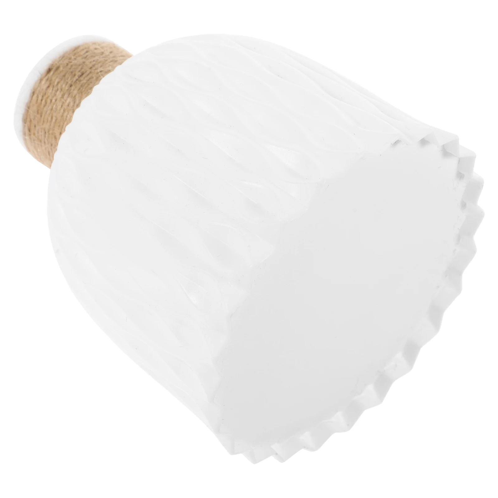 

Pineapple Pattern Vase White Plastic Unbreakable Dried Flower Container Aesthetic Table Centerpiece Home Decor Floral Arranging