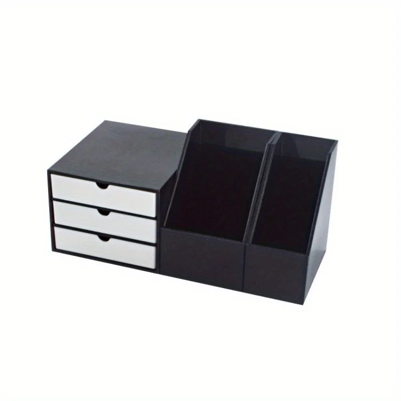 1set Miniatur Datei Organizer Büro Set Modell Buch Stehen Schublade Schrank Puppenhaus Simulation Schreibtisch Zubehör Spielzeug Spielen Geschenk
