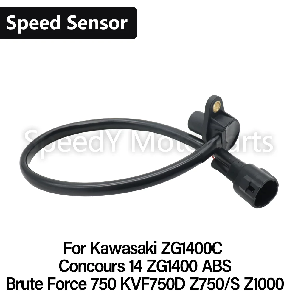 Capteur de vitesse de roue pour moto, accessoires pour Kawasaki Z750S Z750 S Brute Force 750 KVF750D Concours 14 ZG1400 ABS ZG1400C 03-22