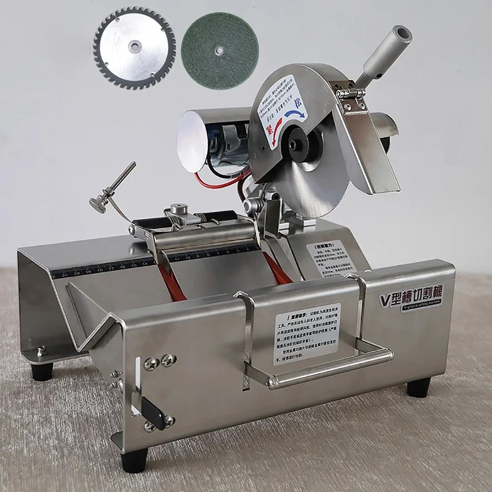 AC 220 V V-Groove Multifunktions-Präzisionsschneidemaschine – für Räucherstäbchen, Holz, Kupfer, Aluminium, Eisen, Edelstahl