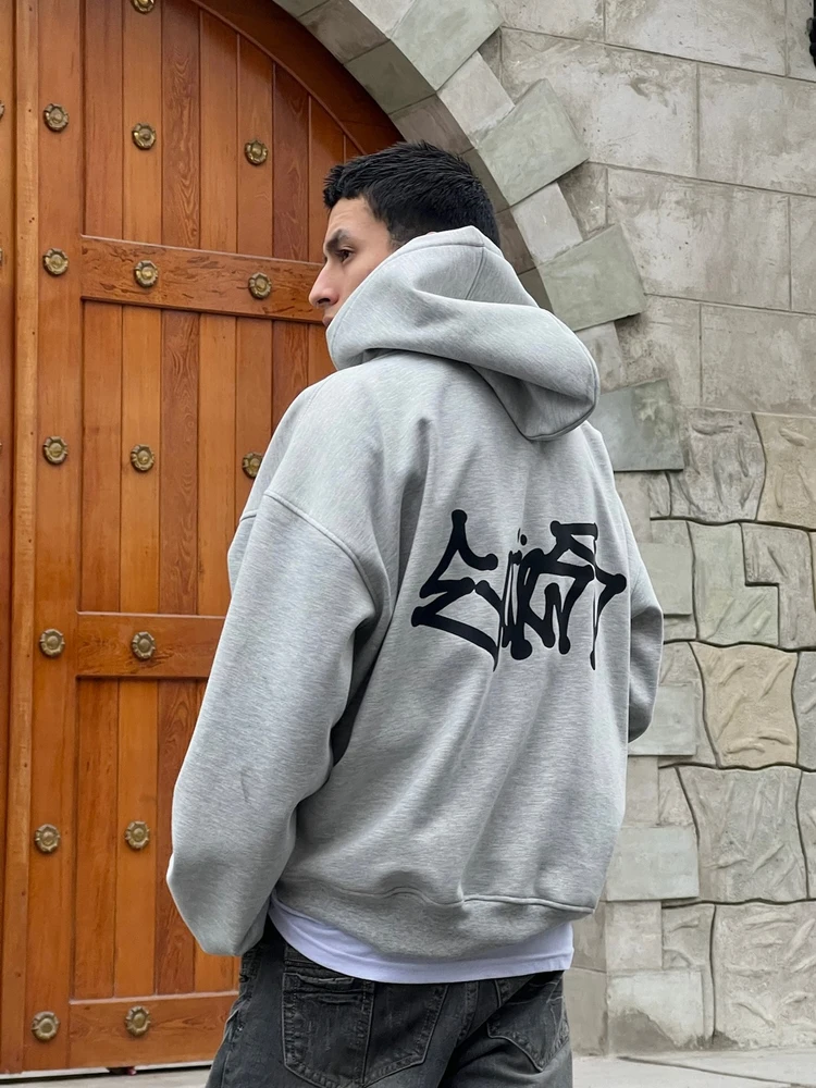 

Толстовка с капюшоном Craer fiti Logo Fce в стиле хип-хоп, утепленная, с длинными рукавами, для молодежи, уличный стиль