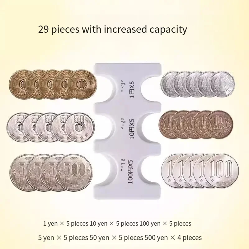 

1 шт. прозрачный ПВХ-пакет для монет с зажимом, портативный маленький кошелек для монет с защитой от потери, с зажимом для удобного доступа в дороге