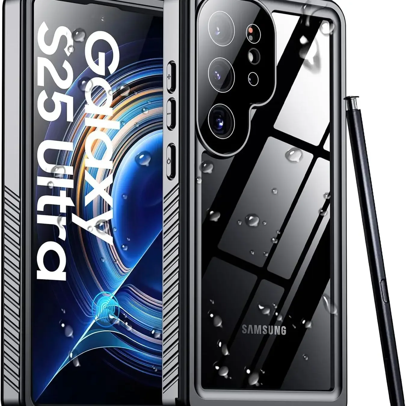 

Case for Samsung S25 Ultra S24 FE S23 Ultra S25 Plus S21 FE IP68 Underwater Diving Waterproof Protective Case Shockproof Cover