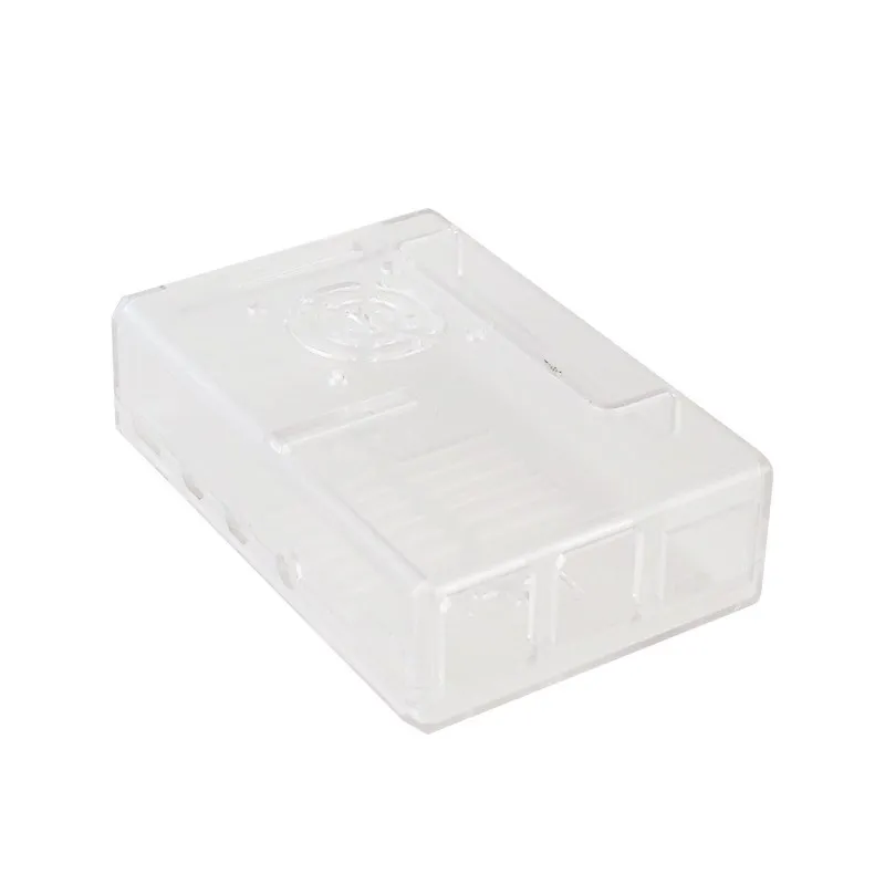 ABS Case for Raspberry Pi 4 Model B Plastic Shell Removable GPIO Cover with Cooling Fan for Raspberry Pi 4B