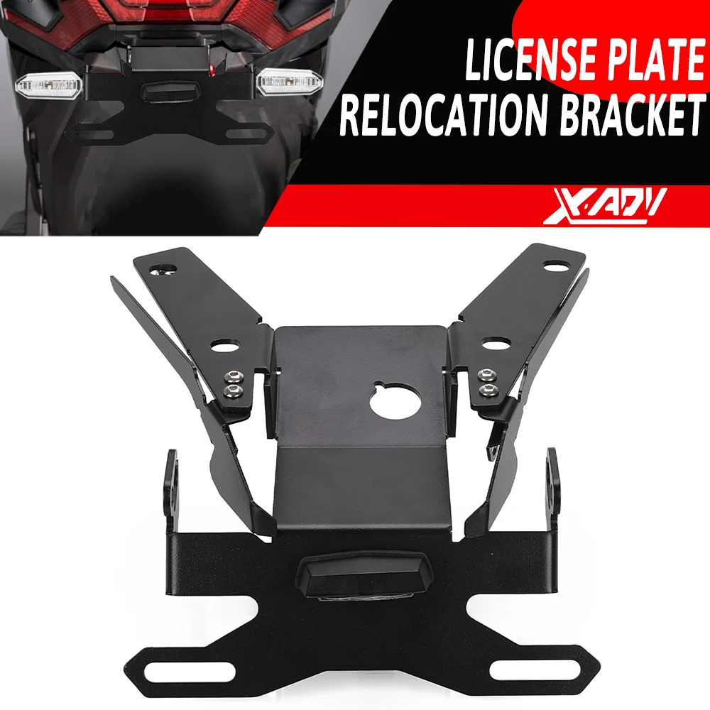 

X-ADV XADV 750 For HONDA XADV750 2021-2022 2023 2024 Motorcycle License Number Plate Bracket Lamp Holder Fender Eliminator Kits