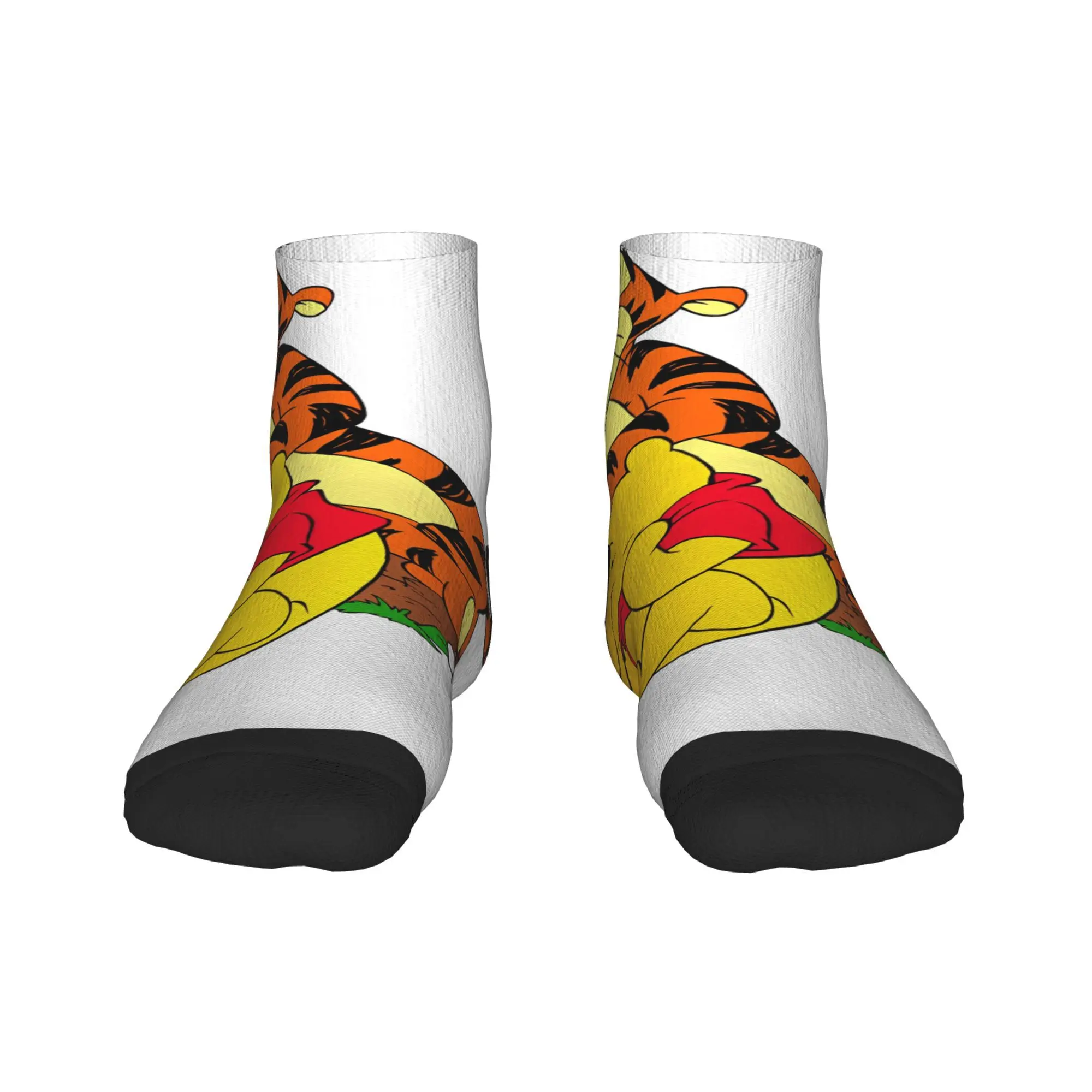 

Winnie the Pooh and Friends Socks Summer Ankle Socks Fashion Women Men Quality Socks Design Outdoor Sports Anti Skid Socks