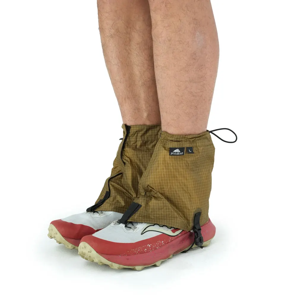 3F UL GEAR Ultraleichte Unisex-Gamaschen sind spurlos, um Sand zu verhindern, dass Schnee und Wasser in Ihren Schuhen fallen