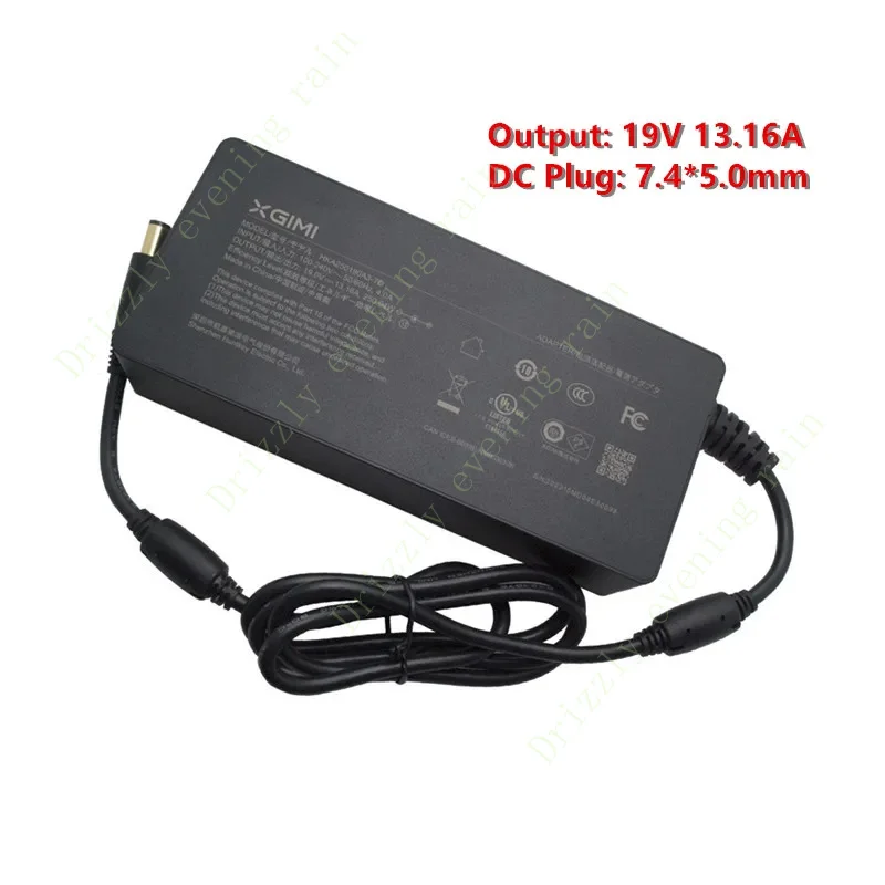 250W 19v 13.16a genuine AC adapter power charger HKA220190A2-6B for XGIMI projector H3s power supply