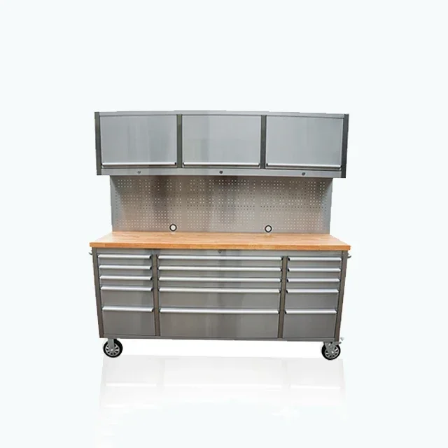 

Professional Heavy Workbench Tool Cabinet Multifunctional Workshop Garage Storage