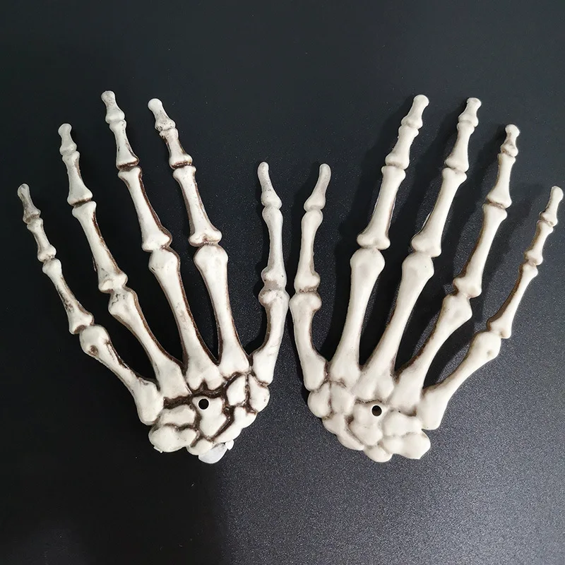 

Halloween Skull Claw Skeleton Sub Haunted House Secret Room Bar Horror Ghost Hand Decoration Props Tricky Pendant Accessories