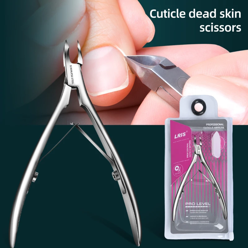 

New Stainless Steel Cuticle Trimmer Professional Nail Nipper Cuticle Remover For Fingernails маникюрн товары Toenails Dead Skin