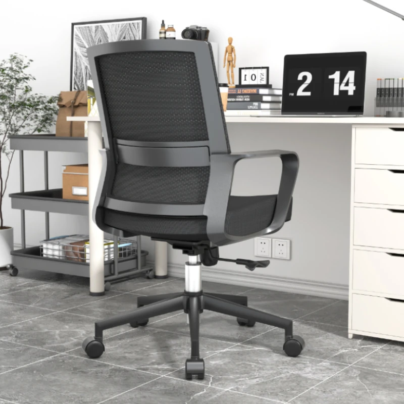 

Эргономичный дизайн на колесах, офисное кресло со спинкой, регулируемый современный офисный стул, необычная мебель для медитации Cadeira De Escritorio