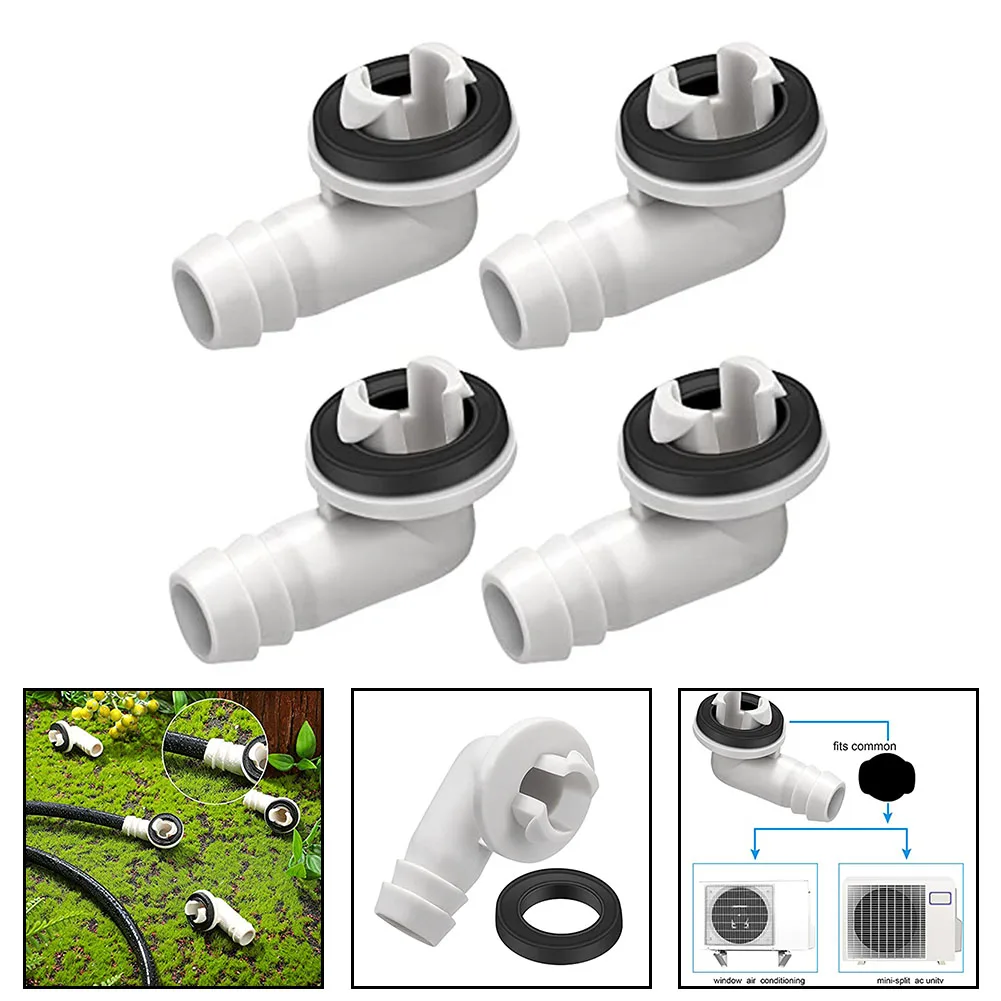 Air Conditioner Drain Nozzle Air Conditioner Drain Connector Effective Draining Long-lasting Performance Sturdy Construction
