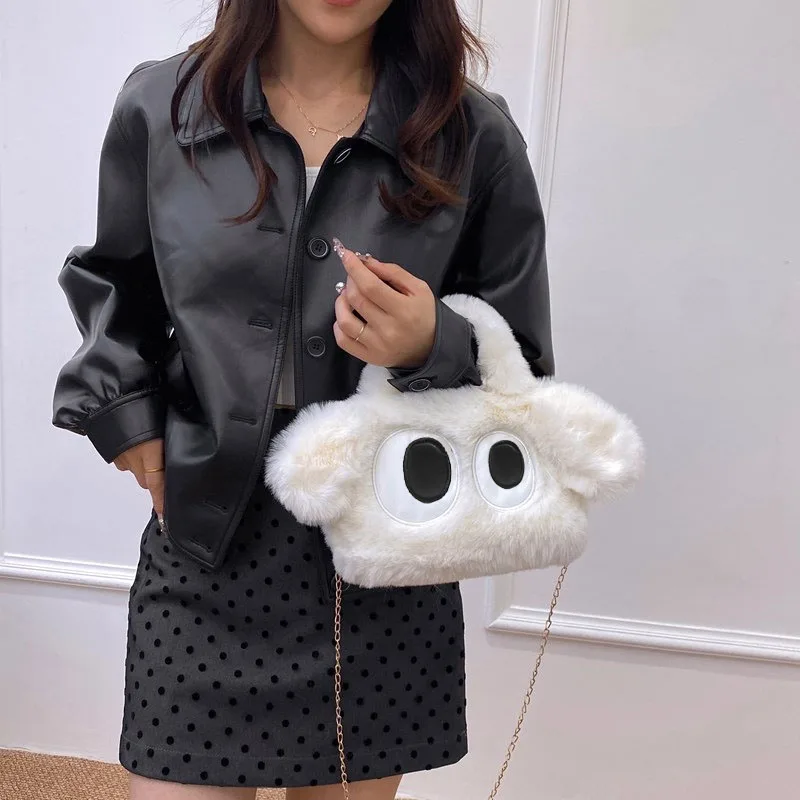 

Женская милая сумка с большими глазами, сумка на цепочке, сумка через плечо, сумка через плечо, роскошная сумка, женская сумка