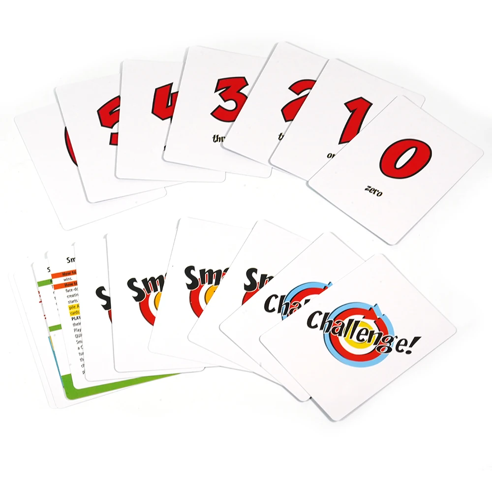 Smack it Card Game Family Card Game Fun and Easy to Learn Perfect Stocking Stuffer English