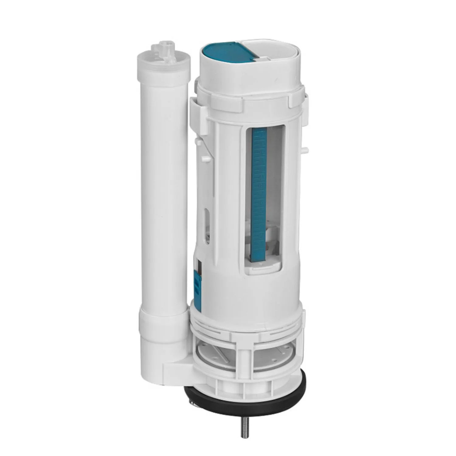 Einteiliges WC-Ablaufventil mit zwei Knöpfen, Sitz, WC-Auslassventil-Set, Badezimmer-Wassertank-Zubehör