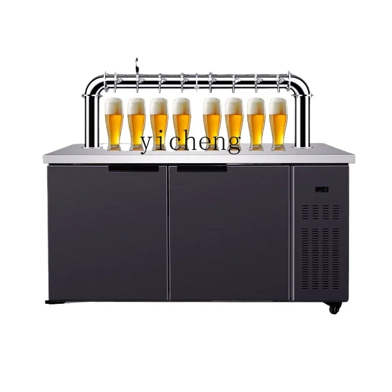 

ZZ beer machine commercial air-cooled automatic equipment integrated beater